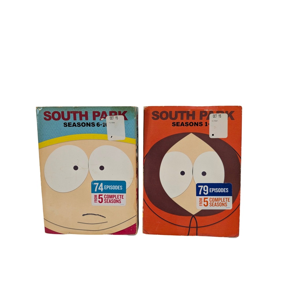 South Park Seasons 1-10 DVD Box Set Bundle Comedy Central 153 Episodes